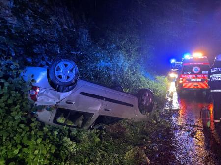 Prometna nesreča na cesti Male Lipljene - Škocjan, 7.8.2024 